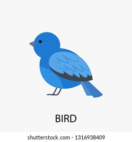 Bird concept line icon. Simple element illustration. Bird animal concept outline symbol design. Can be used for web and mobile UI/UX . Modern vector style