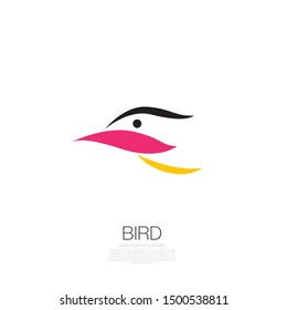 bird corporate logo. bird icon design. vector illustration