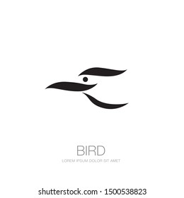 bird corporate logo. bird icon design. vector illustration
