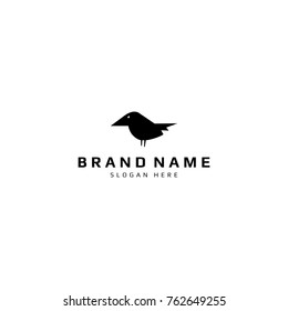 Bird, Crow / Raven Logo Template