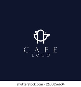 Diseño de logotipo para aves y vasos