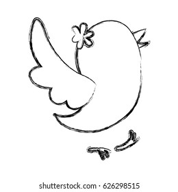 Bird cute cartoon