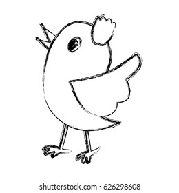 Bird cute cartoon