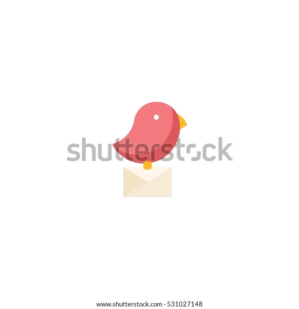 Bird Delivery Vector\
Logo Design Element