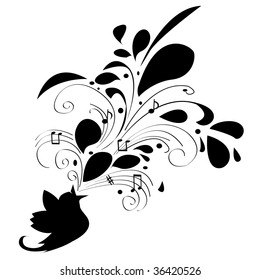 bird design element