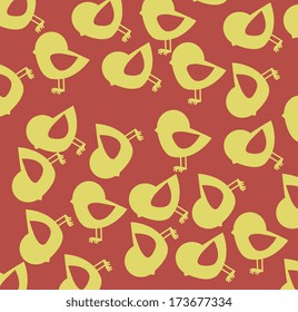 bird design  over red  background vector illustration  