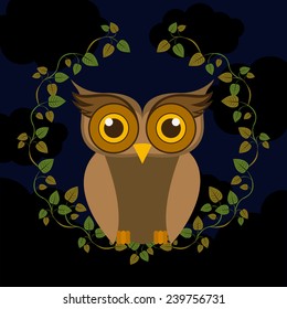 Bird design over white background,vector illustration.