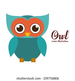 Bird design over white background,vector illustration.