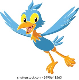 diseño de pájaro Ilustración vectorial de arte 