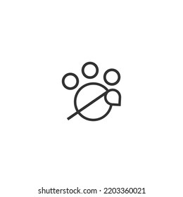 bird and dog logo design 