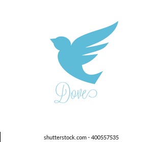 Bird, dove, flying