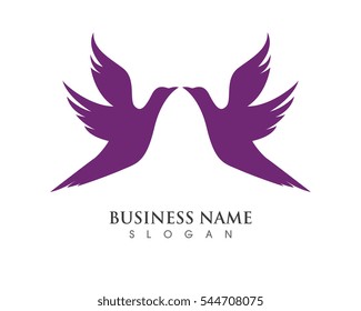 Bird Dove Logo Template