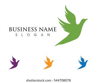 Bird Dove Logo Template