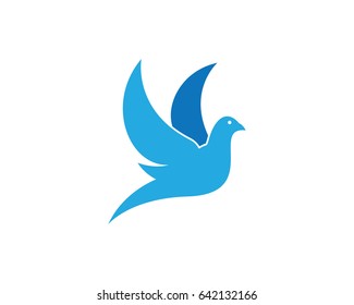 Bird Dove Logo Template
