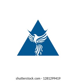 Bird Dove Logo Template vector 