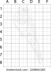 Bird Drawing Page, Drawing Bird Vector