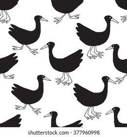bird duck pattern