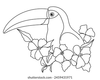 Bird Dukan Coloring Page Is An Engaging Activity For Kids