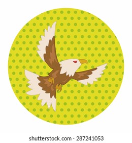 bird eagle cartoon theme elements vector,eps