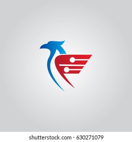 bird eagle icon logo