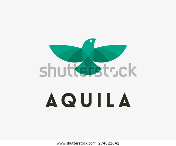 Bird Eagle Vector Logo Design Universal Stock Vector (Royalty Free ...