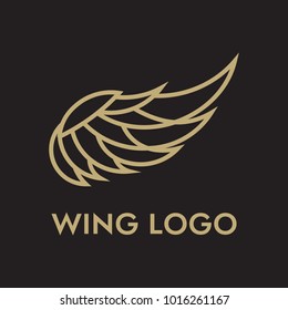 Bird Eagle And Wing logo template