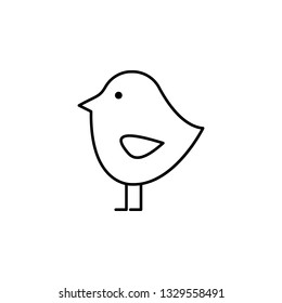 bird, Easter, nature icon. Element of easter day icon. Thin line icon for website design and development, app development. Premium icon