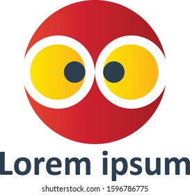 Bird Eye Logo Vector Design