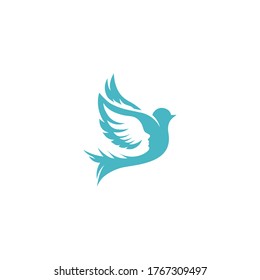 bird face vector logo design