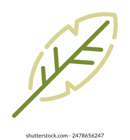 Vogelfeder Icon für Web, App, Infografik etc