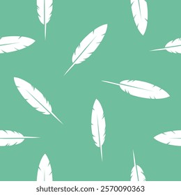 Bird Feather Seamless Pattern texture