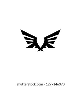 bird feathers logo template