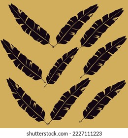 plumas de pájaro patrón transparente colorido vector en arte de dibujo a mano