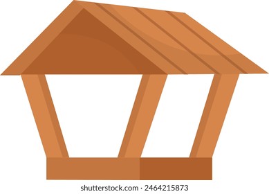Bird Feeder Icon Vector Illustration