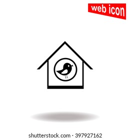 Bird feeders icon.