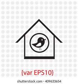 Bird feeders icon.