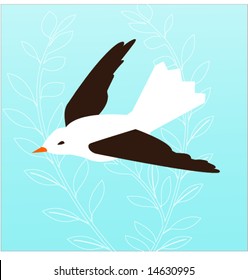bird in flight