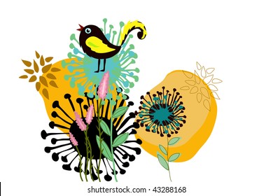 bird flower