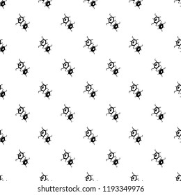 Bird flu virus pattern vector seamless repeating for any web design