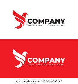 Bird fly logo flying eagle
