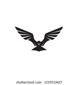 Bird fly  Logo Template vector illustration design