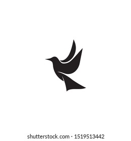 Bird fly  Logo Template vector illustration design