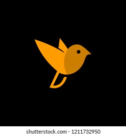 Bird Fly Silhouette Animal Creative Business Logo