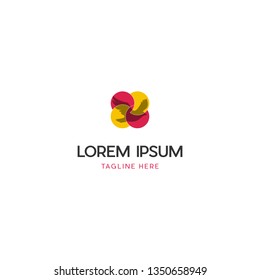 Bird Flying In Circle Creative Logo Design