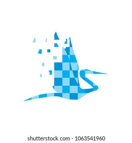 bird flying logo
