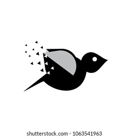 bird flying logo