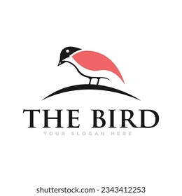 The Bird Flying Logo Design Illustration
