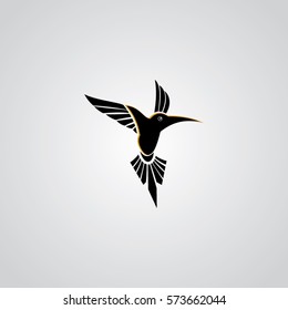 bird flying make icon logo business