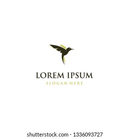 Bird Flying With Wings Creative Logo Design