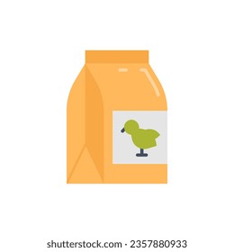 Bird Food icon in vector. Illustration